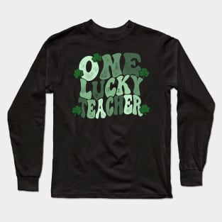 Lucky teacher Long Sleeve T-Shirt